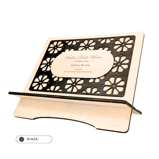Rehal Bookstand Syaza 31cm x 33cm by doctorkayu