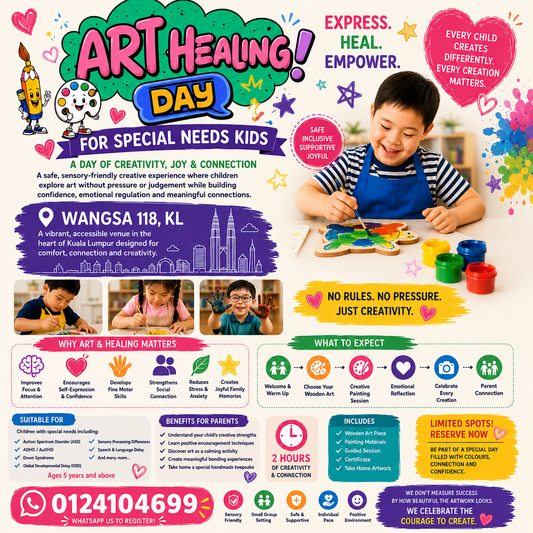 ART HEALING DAY FOR SPECIAL NEEDS KIDS
