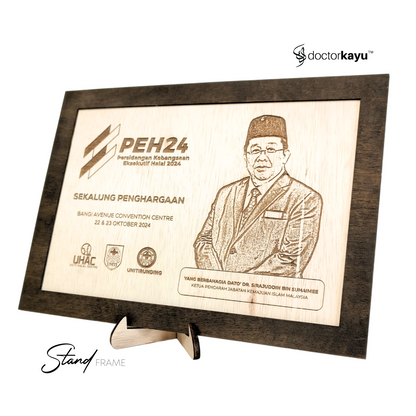 Stand Frame Double Layer A5 A4 A3 by doctorkayu