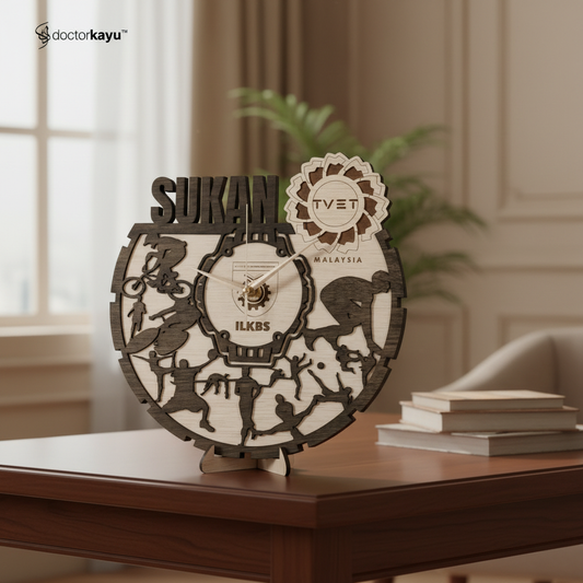 GStyle Wall Clock - Warm Elegant Setting