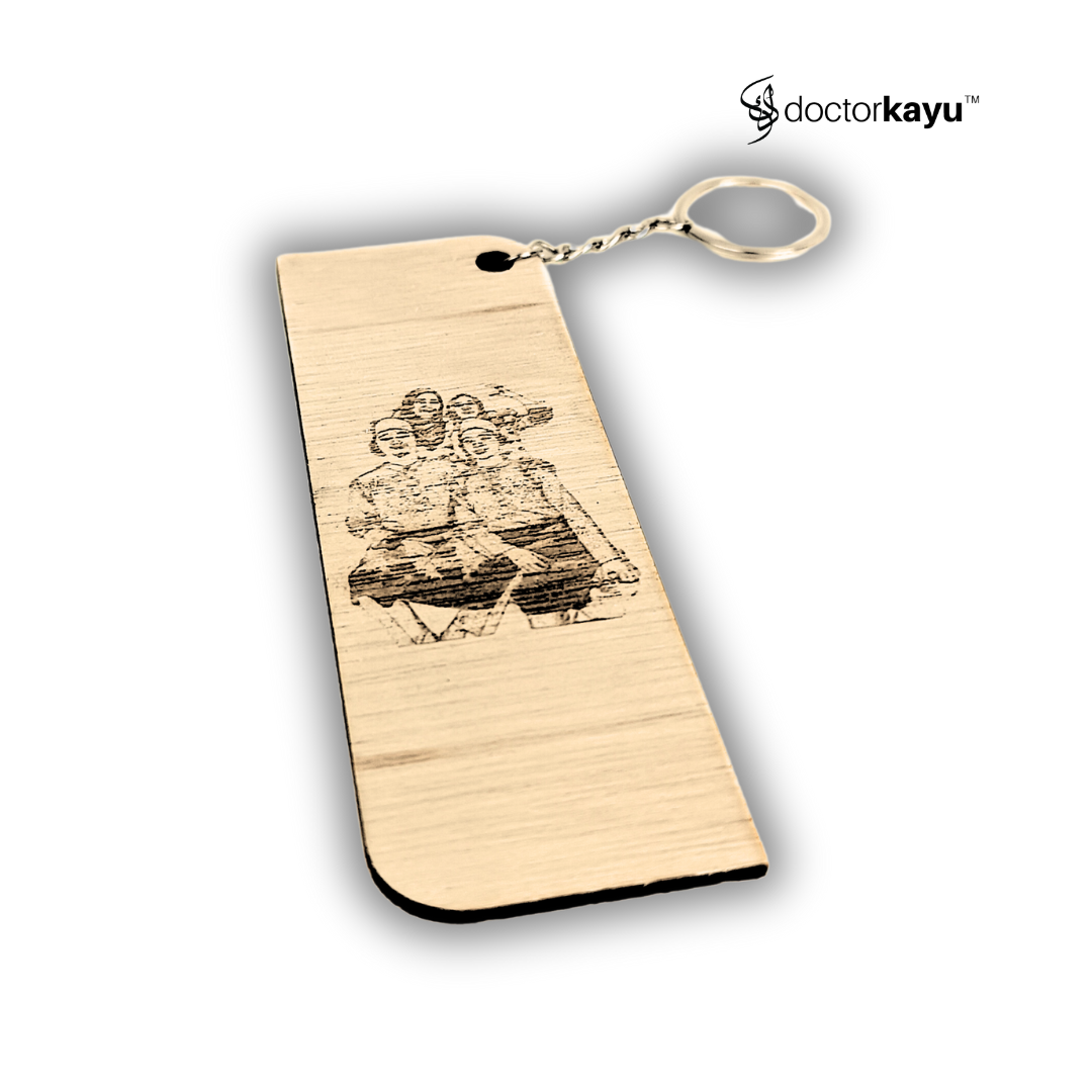 Keychain XL 12cm x 4cm by woozpluz