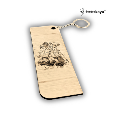 Keychain XL 12cm x 4cm by woozpluz